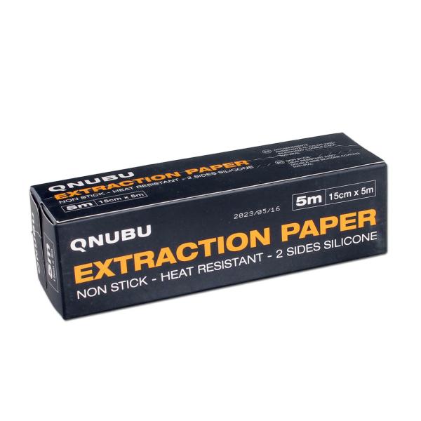 Qnubu Extraktionspapier – Anti-Haft Pergamentrolle (15cm x 5m)